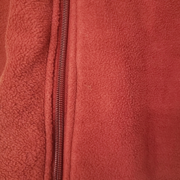 Columbia Full-Zip Fleece Red Size Small - Picture 7 of 10